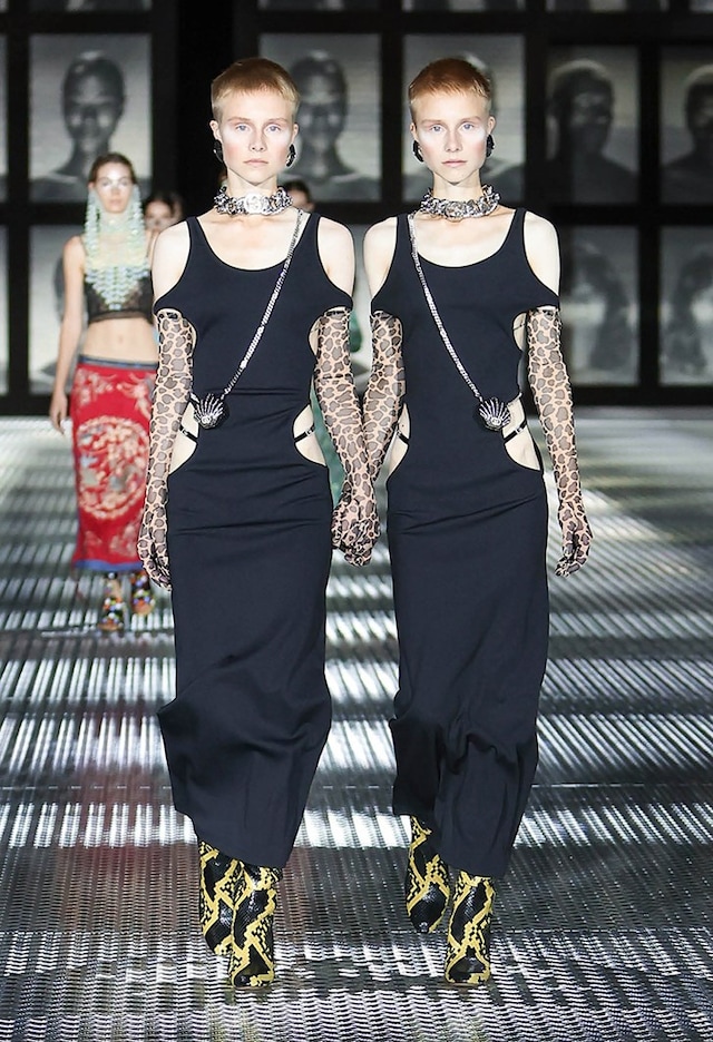 Gucci Spring/Summer 2023 SS23 Twinsberg twins show