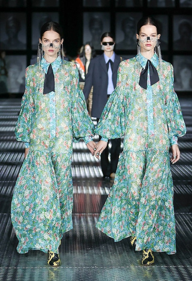 Gucci Spring/Summer 2023 SS23 Twinsberg twins show