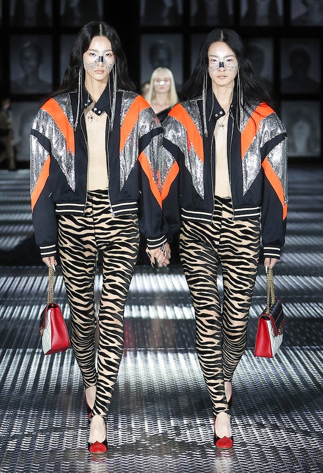 Gucci Spring/Summer 2023 SS23 Twinsberg twins show
