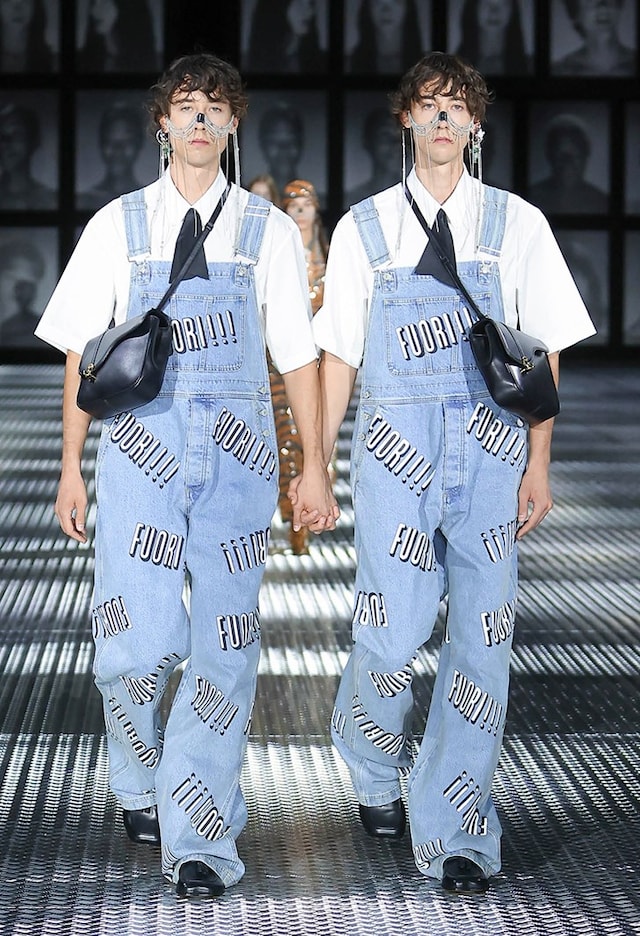 Gucci Spring/Summer 2023 SS23 Twinsberg twins show