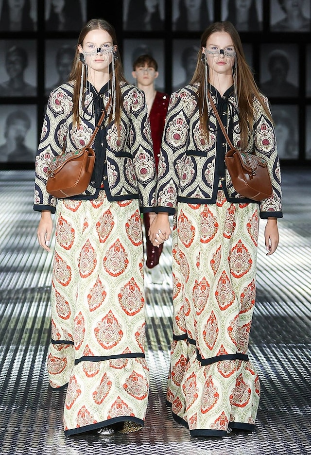 Gucci Spring/Summer 2023 SS23 Twinsberg twins show
