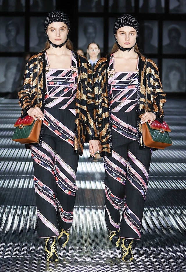 Gucci Spring/Summer 2023 SS23 Twinsberg twins show