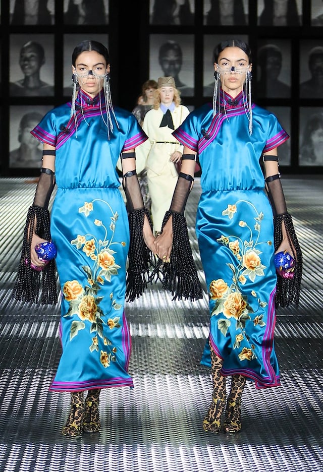 Gucci Spring/Summer 2023 SS23 Twinsberg twins show