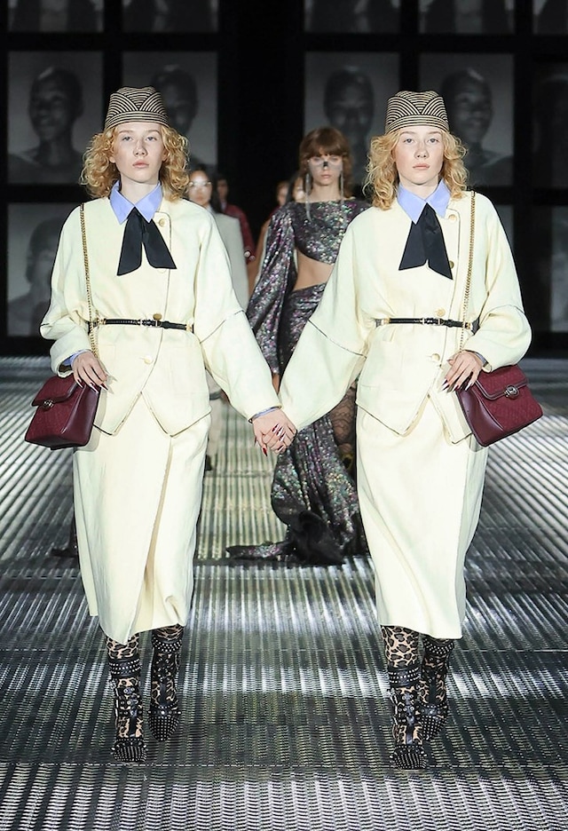Gucci Spring/Summer 2023 SS23 Twinsberg twins show