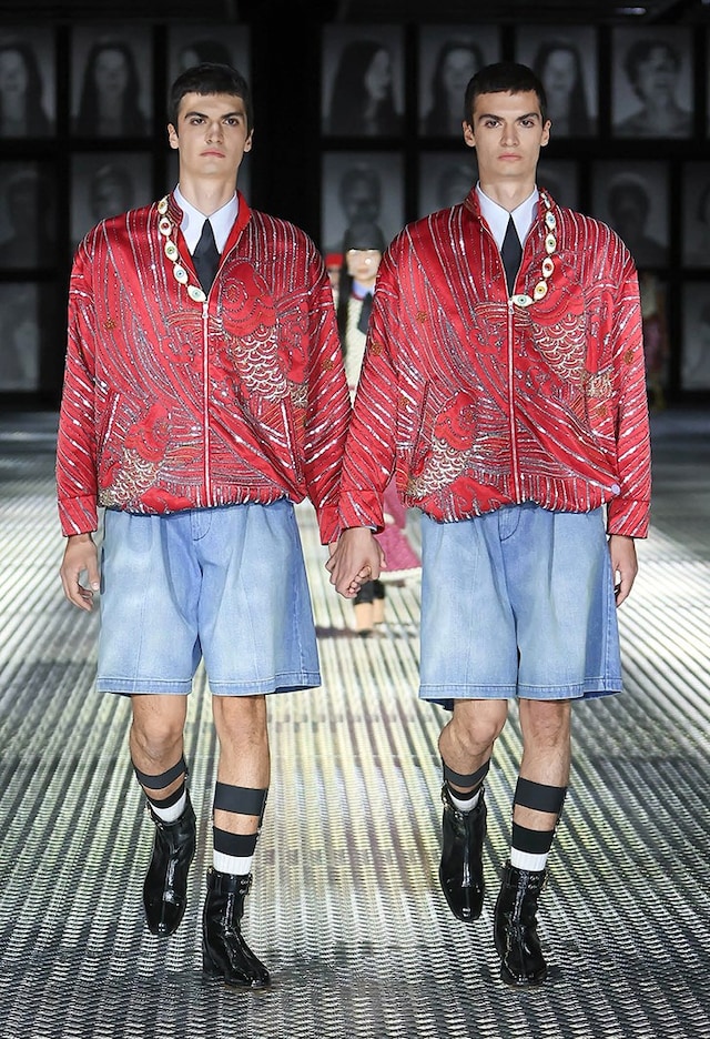 Gucci Spring/Summer 2023 SS23 Twinsberg twins show