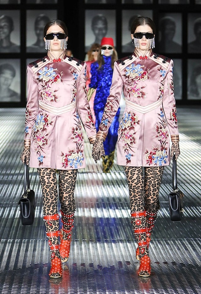 Gucci Spring/Summer 2023 SS23 Twinsberg twins show
