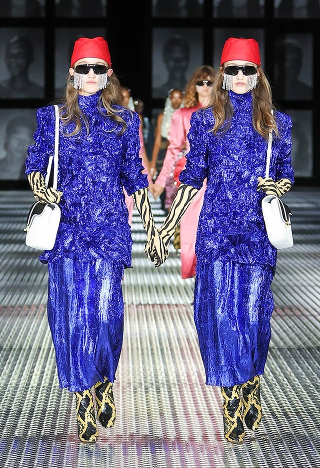 Gucci Spring/Summer 2023 SS23 Twinsberg twins show