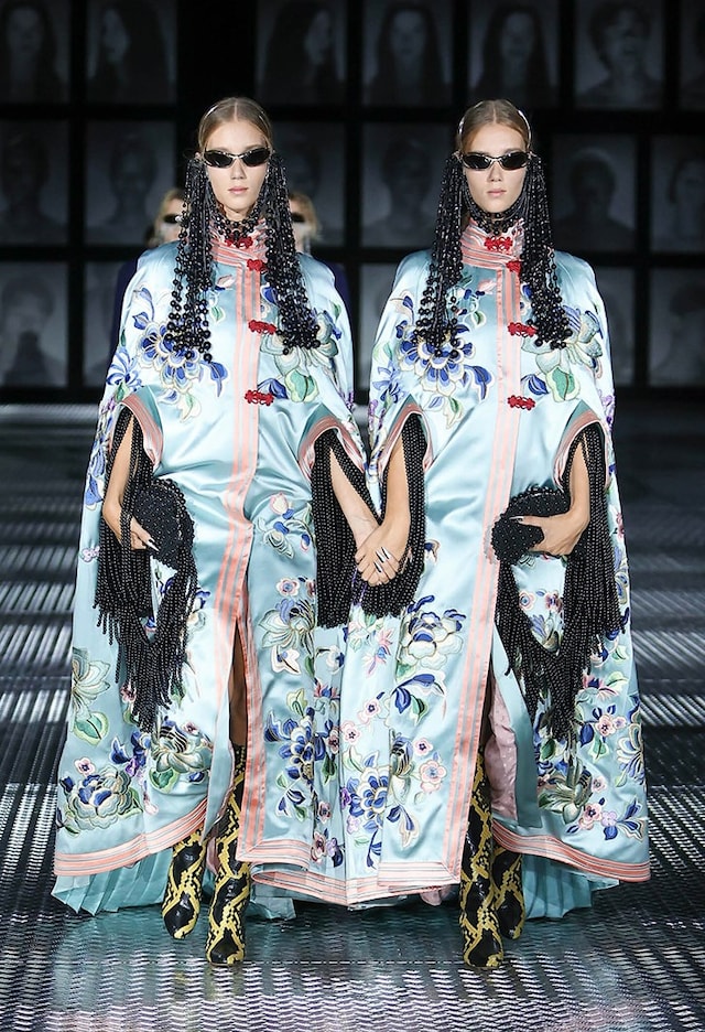Gucci Spring/Summer 2023 SS23 Twinsberg twins show