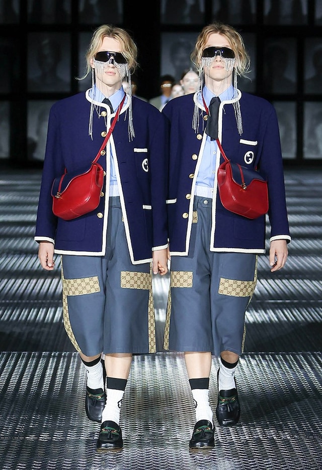 Gucci Spring/Summer 2023 SS23 Twinsberg twins show