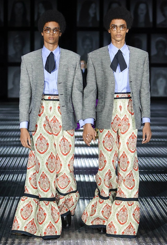 Gucci Spring/Summer 2023 SS23 Twinsberg twins show