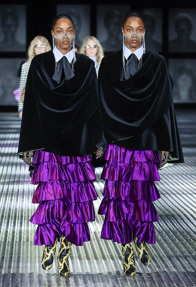 Gucci Spring/Summer 2023 SS23 Twinsberg twins show