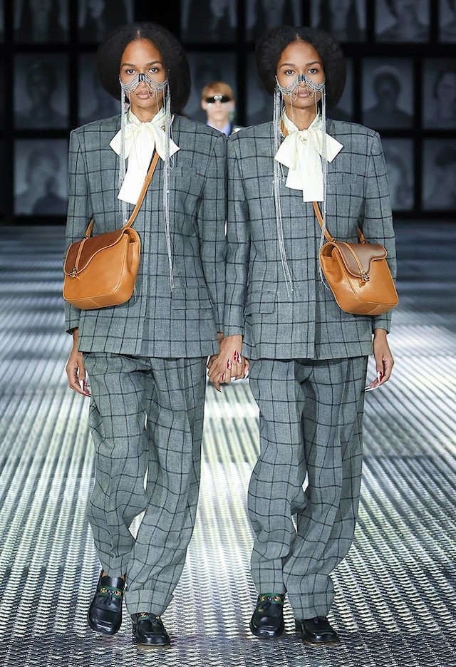 Gucci Spring/Summer 2023 SS23 Twinsberg twins show