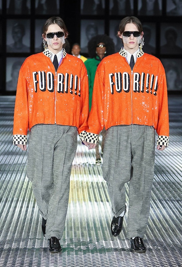Gucci Spring/Summer 2023 SS23 Twinsberg twins show