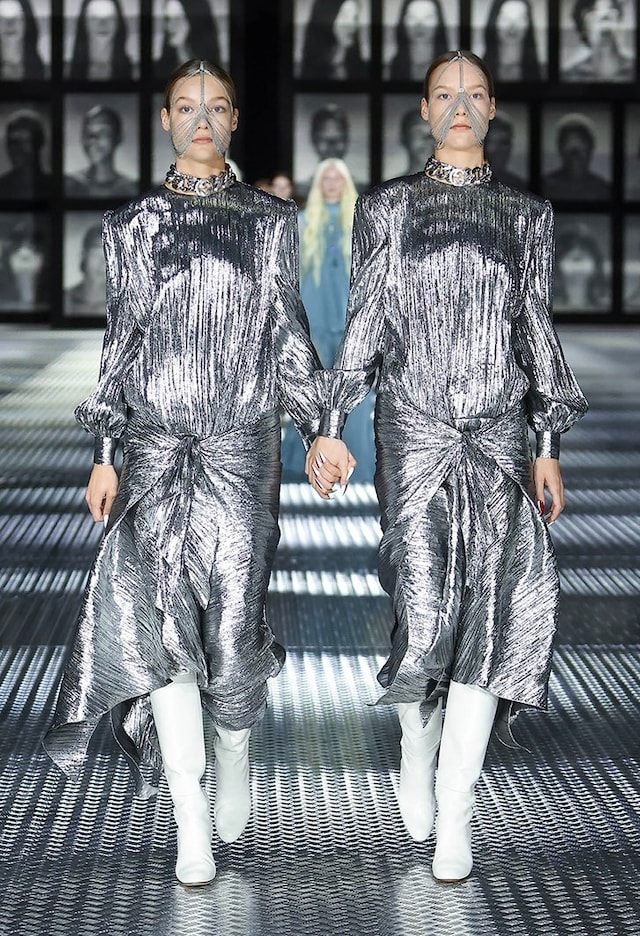 Gucci Spring/Summer 2023 SS23 Twinsberg twins show