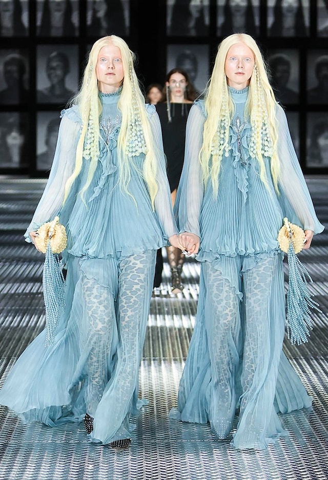 Gucci Spring/Summer 2023 SS23 Twinsberg twins show