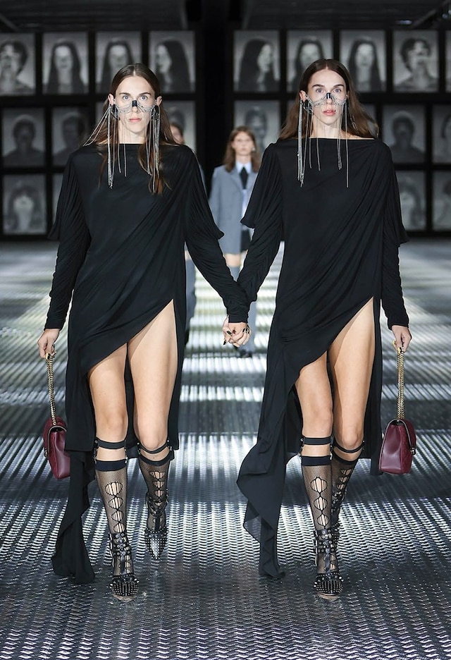 Gucci Spring/Summer 2023 SS23 Twinsberg twins show
