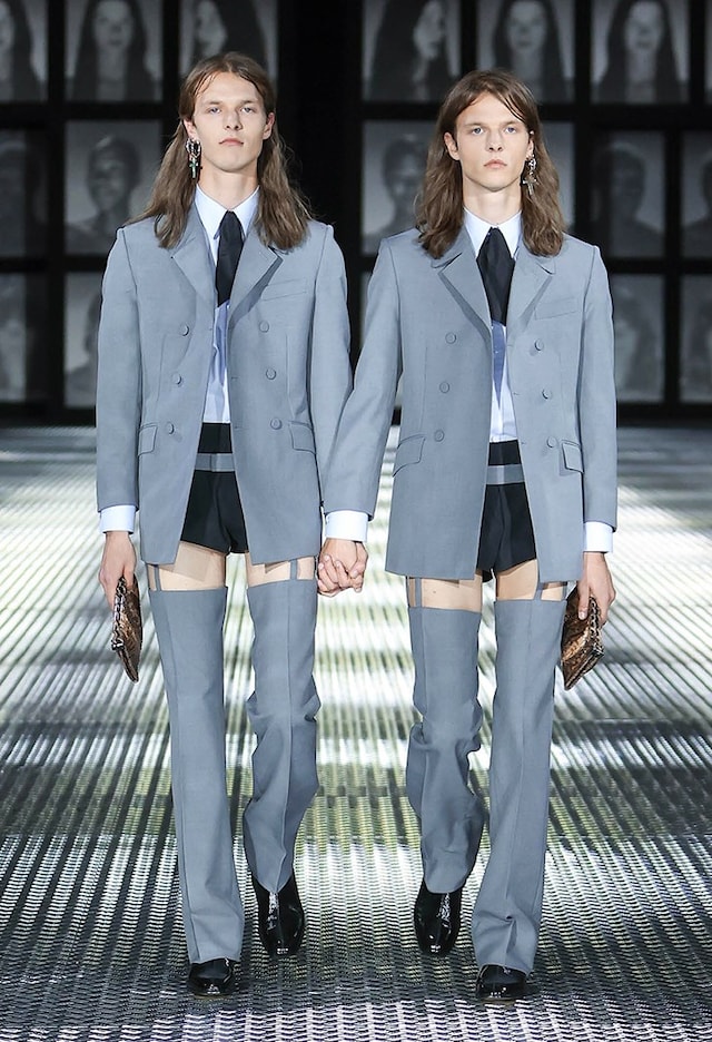 Gucci Spring/Summer 2023 SS23 Twinsberg twins show