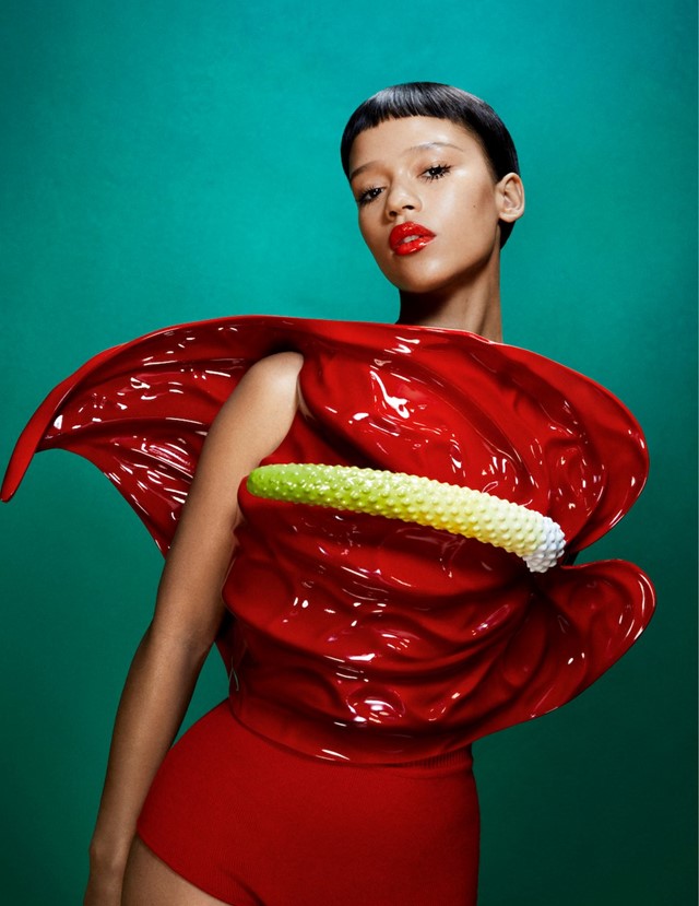 Taylor Russell for Dazed Winter 2022