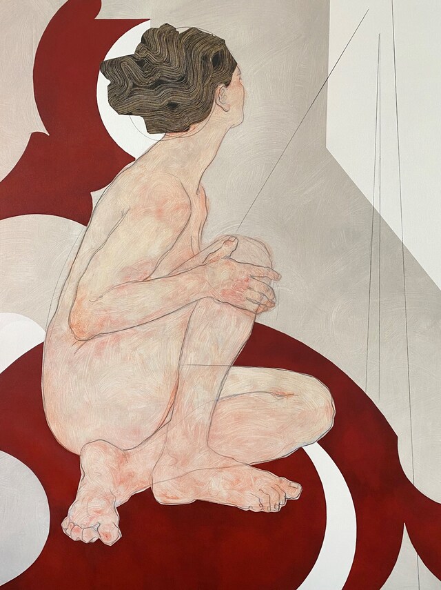 Nikoleta Sekulovic, &#39;Theocritus&#39;, 2022, acrylic an