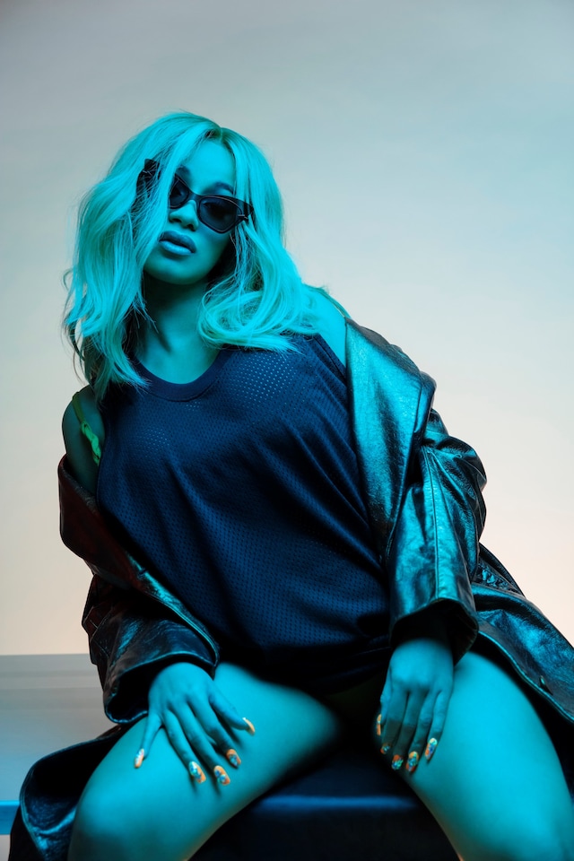 2018 - Christian Weber - Cardi B in Blue (2018)