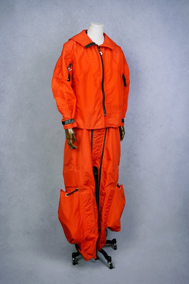 Orange Rescue Suit (credit The Vintage Showroom)