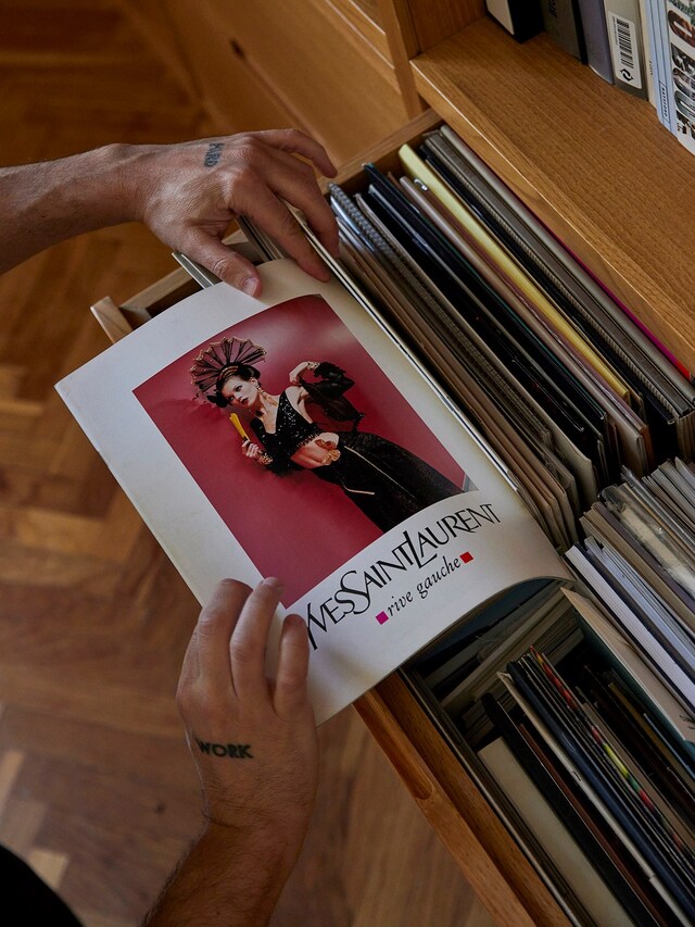 Luis Venegas in his Madrid home, 2023 Elise By Olsen