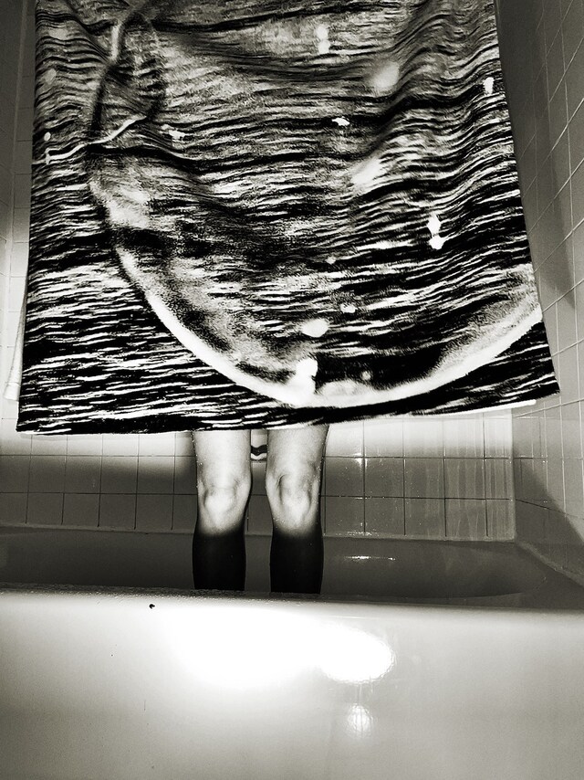 Curtains and Towels by Katie Burnett
