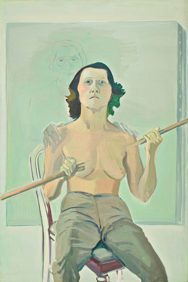 C08 Selbstporträt mit Stab1971_crop