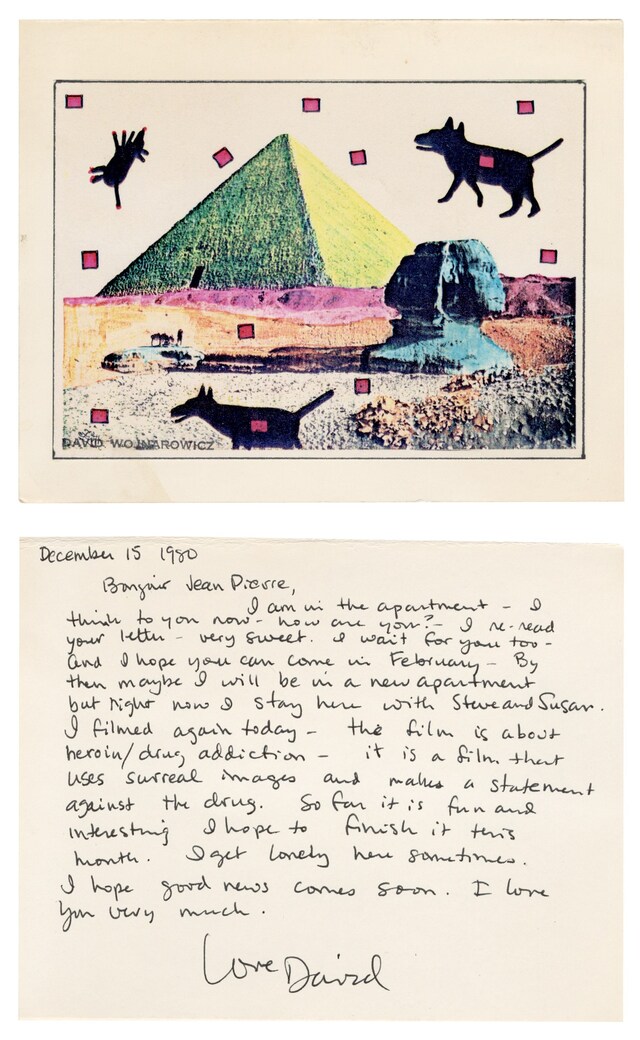 Dear Jean Pierre by David Wojnarowicz