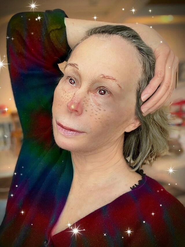 Cindy Sherman, Untitled (twinkle-nose), 2021