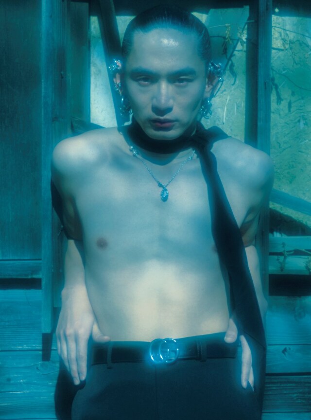 Momo Okabe for Another Man Summer/Autumn 2024
