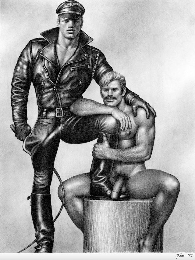 Tom of Finland, Untitled, 1977, From Eons calendar series