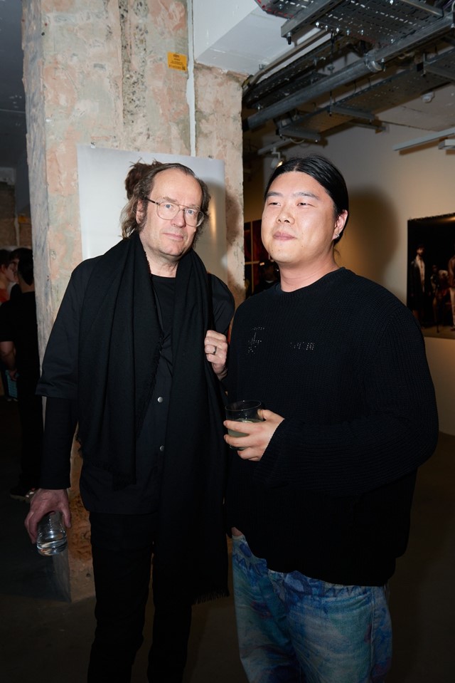Guests at the Private View for Shashin Ron (On Photography)