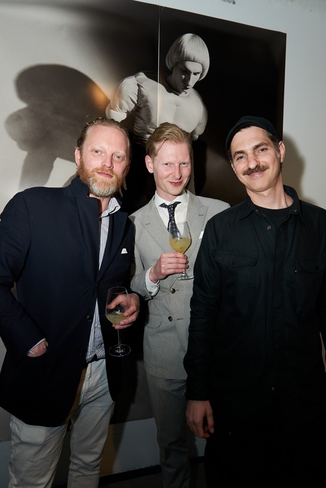 Guests at the Private View for Shashin Ron (On Photography)