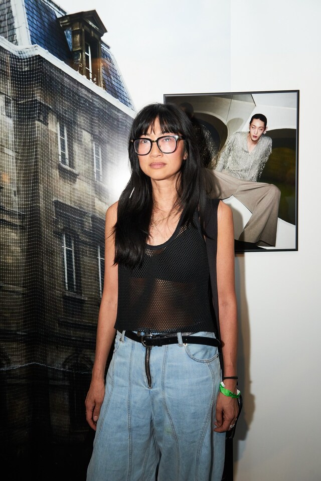 Guests at the Private View for Shashin Ron (On Photography)