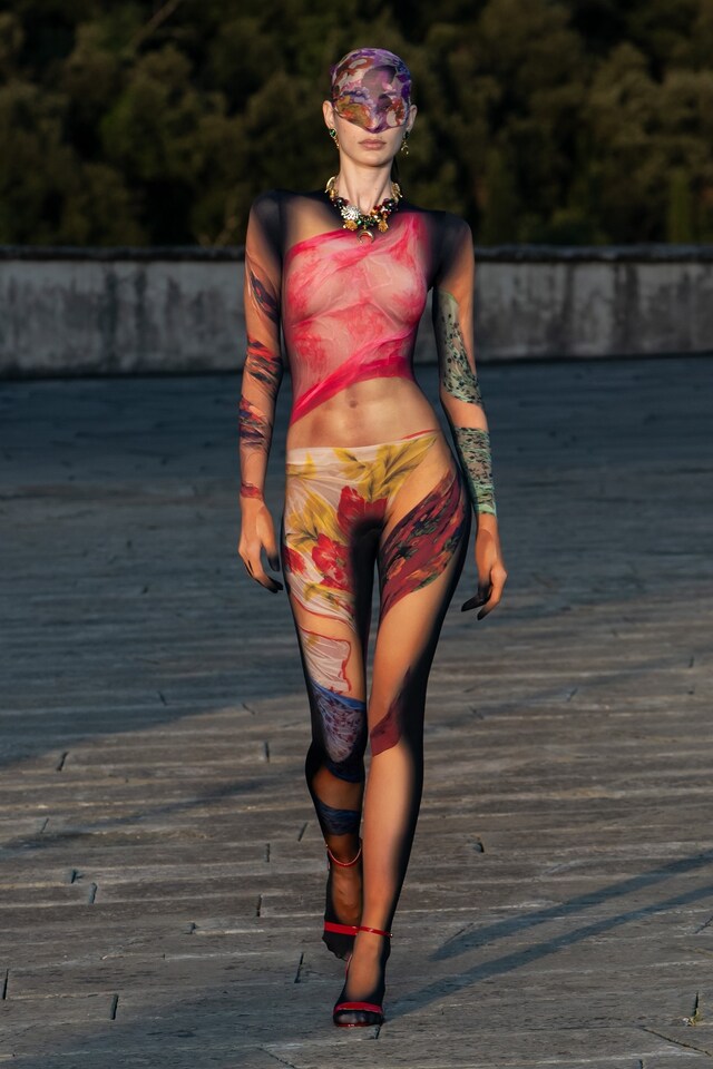 Marine Serre for Pitti Uomo 106