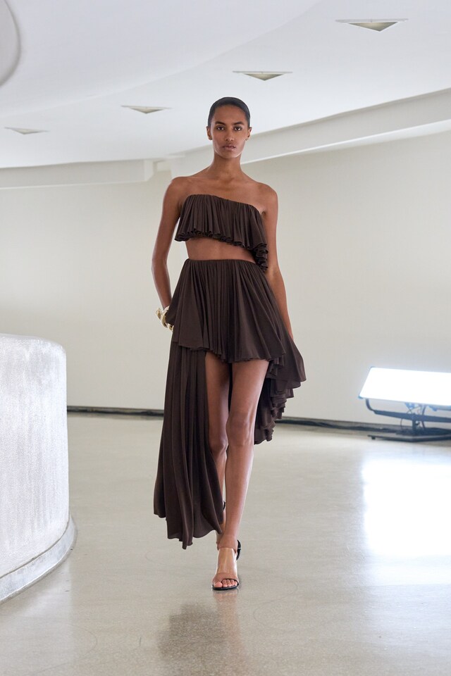 Ala&#239;a Winter/Spring 2025 WS25 NYFW Guggenheim Pieter Mulier