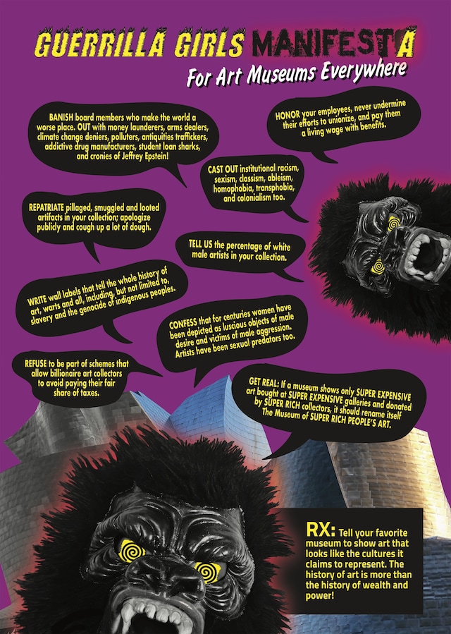 Laugh, Cry, Fight! With The Guerrilla Girls Feminist Artists