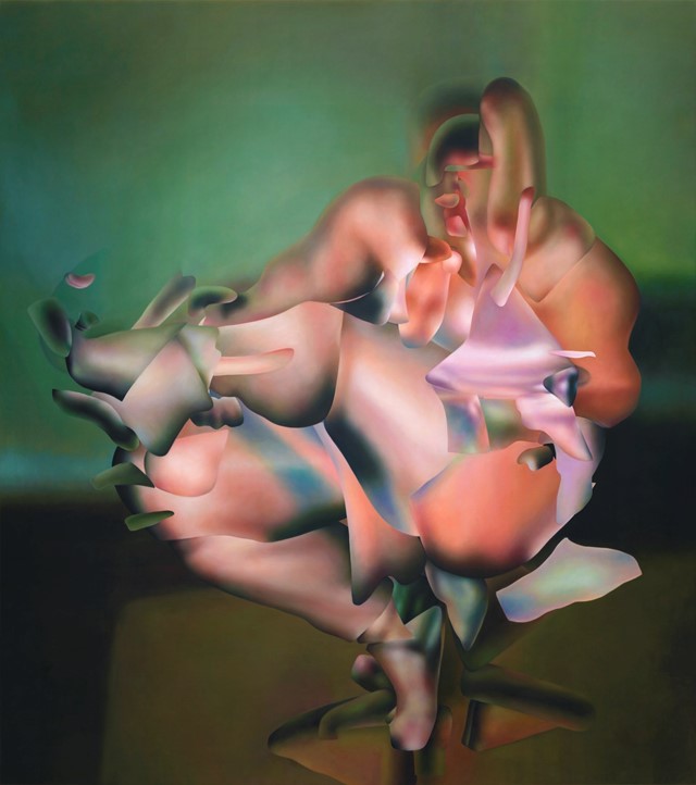 Angela Santana Pussyfooting, 2024 Oil on canvas 87