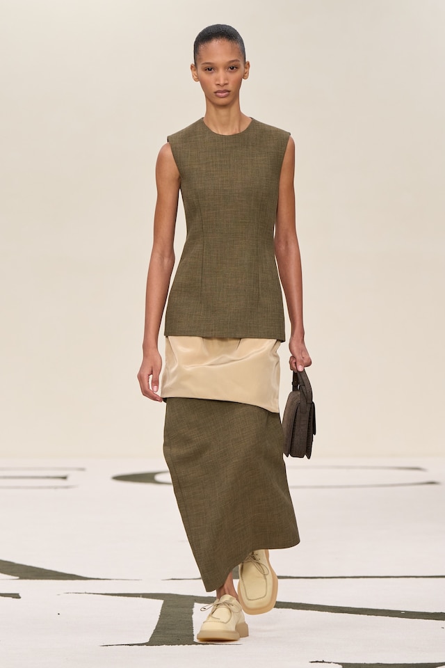 Calvin Klein Collection Autumn/Winter 2025 Veronica Leoni