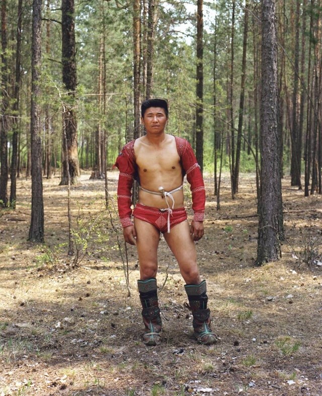MN 004 Wrestler. C-print 2004. Copyright Mette Tro