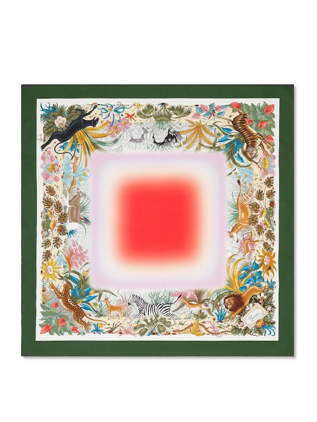 90x90 Silk Scarves Project by Gucci