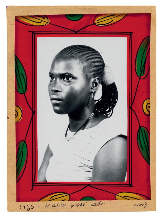 Painted Frames by Malick Sidib&#233;
