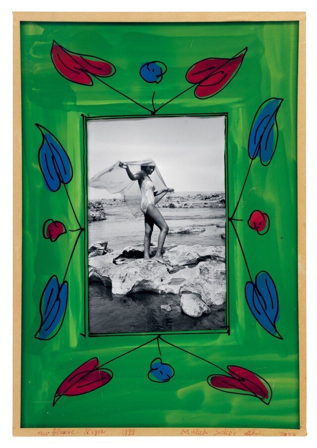 Painted Frames by Malick Sidib&#233;