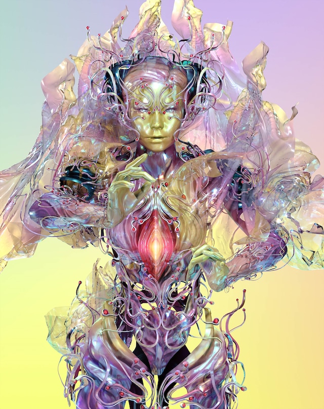 Andrew Thomas Huang & James Merry. Bjork Virtual A