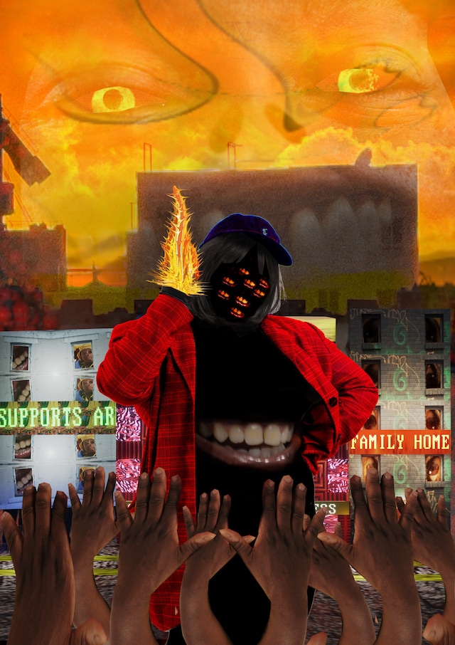 Danielle Brathwaite-Shirley, BURNING DESIRE FOR HOPE, 2025