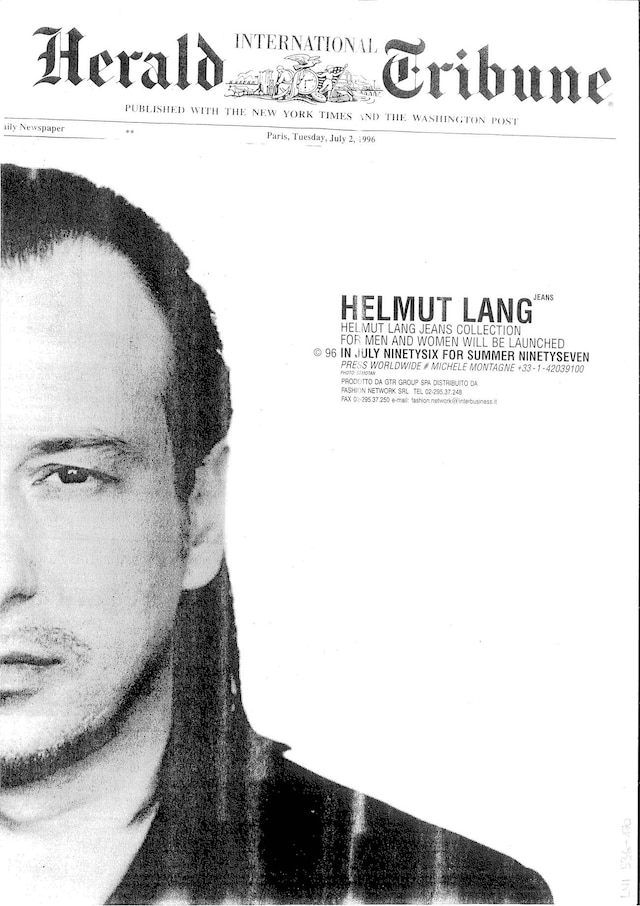 Helmut Lang S&#233;ance De Travail 1986–2005