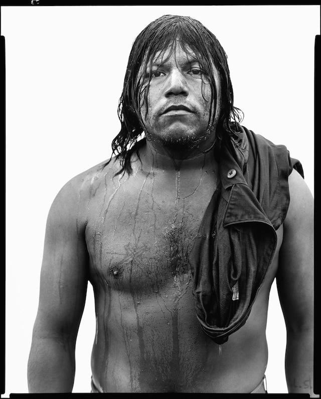 Richard Avedon, Unidentified Migrant Worker, Eagle Pass