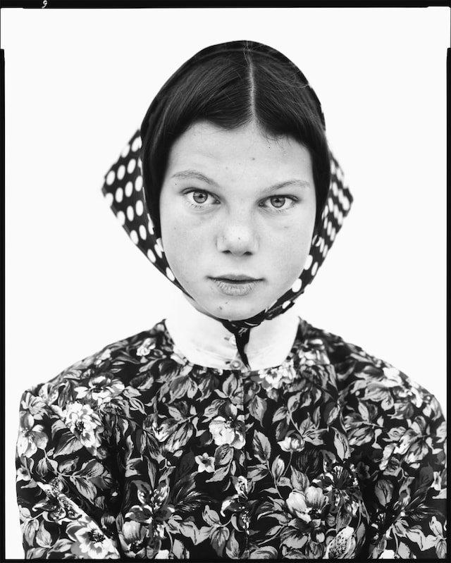 Richard Avedon, Freida Kleinsasser, Hutterite Colony