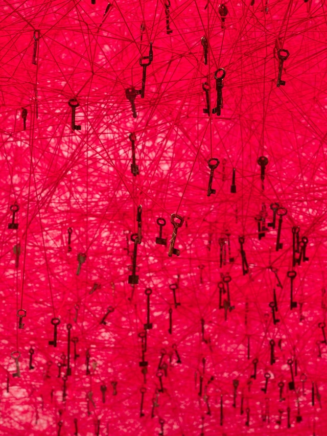 Chiharu Shiota, Threads of Life, Hayward Gallery, Southbank